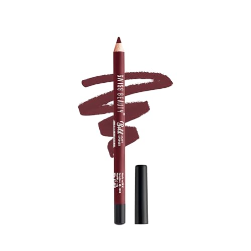 SWISS BEAUTY Bold Matt Lip Liner | Long-lasting |Matte Finish | Non-drying | Shade-09, 1.6gm