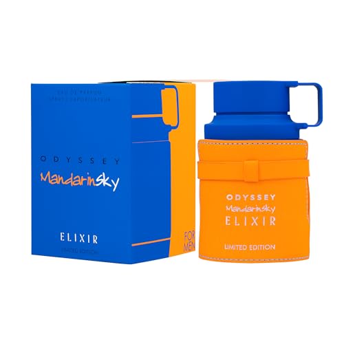 Armaf Odyssey Mandarin Sky Elixir Eau de Parfum Spray for Men - Limited Edition 3.4 oz