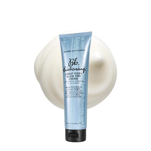 Volumizing Heat Protectant Hair Cream for Fine to Medium Wavy & Straight Hair
