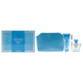 Guess Seductive Blue Women 4-Piece Gift Set 6.4 Fl Oz - EDT Spray, Body Lotion & Pouch