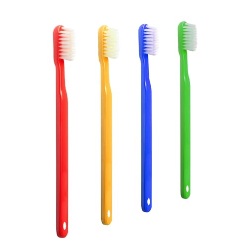 Disposable Pre-Pasted Toothbrushes with Mint Gel - 144 Pack for Travel & Hospitality