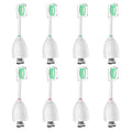 8 Pack Electric Toothbrush Replacement Heads for Sonicare E-Series & More - Blue & Pink, Includes Protective Cover