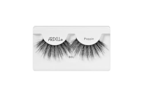 Ardell Big Beautiful Lashes 971 Poppin Triple Pack with Clear Lash Adhesive
