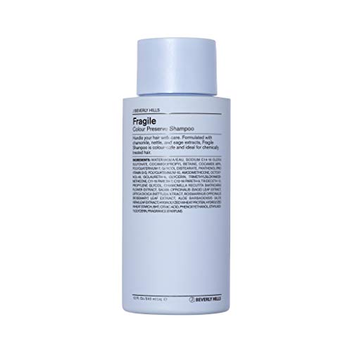 J Beverly Hills Blue Fragile Color-Preserving Shampoo 12oz - Sage Oil Formula