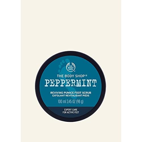 The Body Shop Peppermint Reviving Pumice Exfoliating Foot Scrub, 3.4 Fl Oz