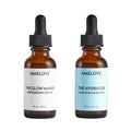 Maelove Hydrating & Brightening Skincare Duo - Vitamin C & Hydrator Serums