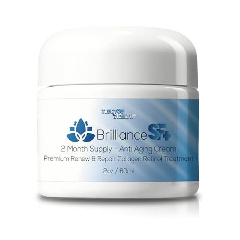 Brilliance SF Plus 2 Month Supply Anti Wrinkle Cream - Our Best Pro Brilliance SF Anti Aging Cream / Anti Wrinkle Cream Plus - Premium Plus Brilliance SF Cream for Day & Night - Promote Soft Skin