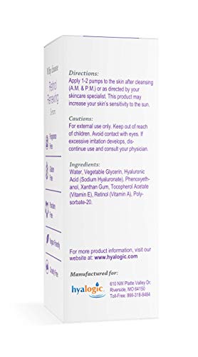 Retinol Serum with Hyaluronic Acid for Anti-Aging & Wrinkle Repair - 0.47 fl oz