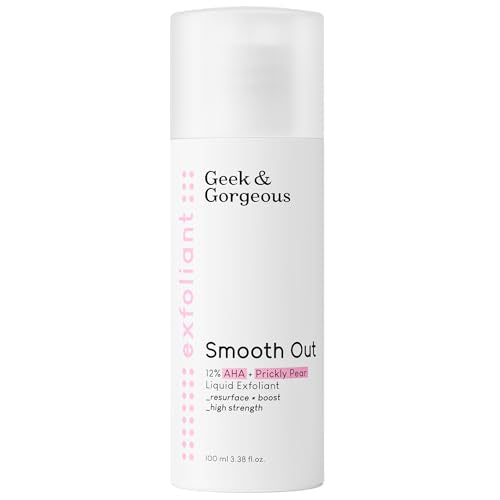 Geek & Gorgeous 12% AHA Exfoliating Liquid for Skin Refinement 3.38 oz