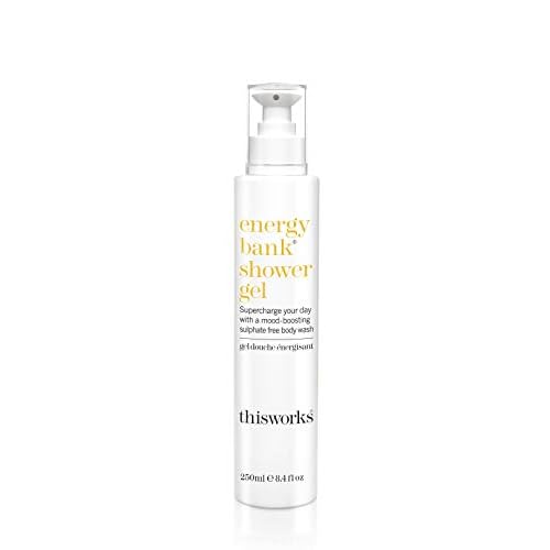 THISWORKS Energy Bank Shower Gel: Supercharge Energy, Clean & Hydrate Skin, 250ml | 8.4 fl. oz