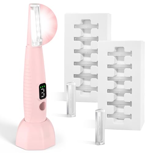 Sonic Dermaplaning Tool for Women - Facial Hair Remover Pink Variation