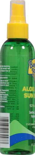 Banana Boat Aloe After Sun Spray, 6oz | Aloe Vera Spray with Cucumber Extract and Vitamin E, After Sun Care for Sunburn Relief, 6oz