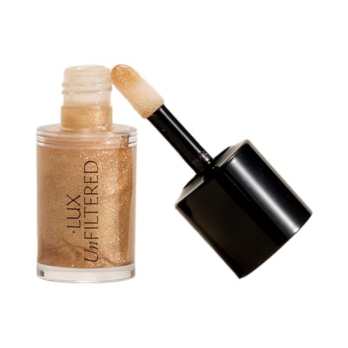 High Gloss Lip Oil with SPF 30 - Nourishing Bronze Shimmer Lip Moisturizer