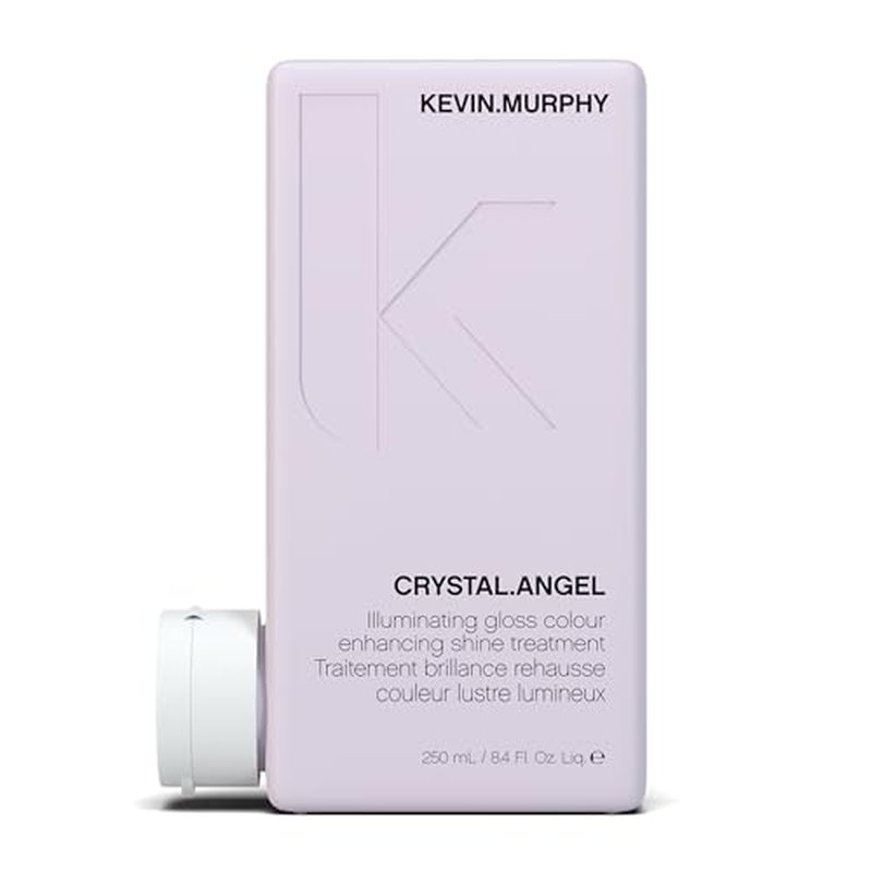 KEVIN.MURPHY CRYSTAL.ANGEL - Colour Shine Hair Treatment - For Colour Gloss - For Coloured or Natural Hair - For Blonde & White Tones - Repair & Shine - 250 mL / 8.4 fl oz