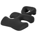 Dark Gray Face Down Massage Pillow for Sleeping - Non-Slip, Removable Cover