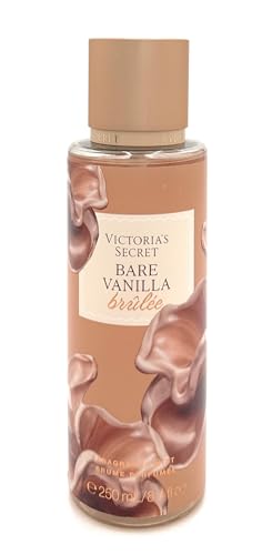 Victoria's Secret Bare Vanilla Brulee Body Mist - Warm Vanilla Scent, 8.4 Fl Oz