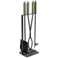 28-Inch Fire Pit Tools Set with Poker, Tongs & Shovel - Safe & Durable