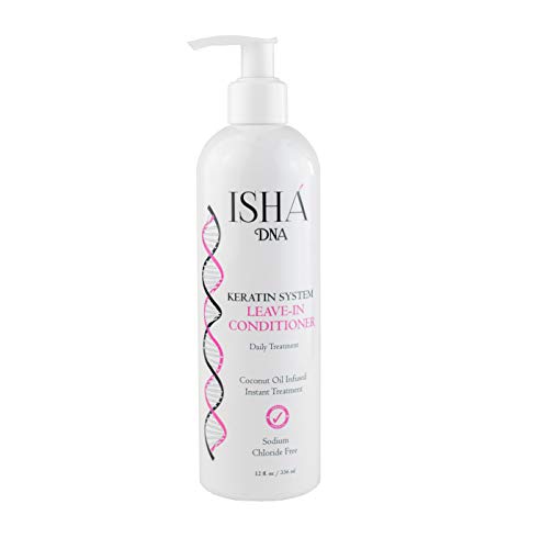 Keratin Treatment Leave-In Conditioner 12 Fl Oz - Sulfate-Free Hair Damage Repair & Volume