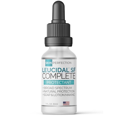 Skin Perfection Leucidal SF Complete - DIY Leucidal Liquid SF Natural Alternative Preservative for Lotion Making - Leucidal Liquid Complete with Lactobacillus & Coconut for Complete Protection 1oz