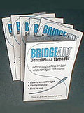 BridgeAid Dental Floss Threaders Pack of 300 for Bridges & Braces