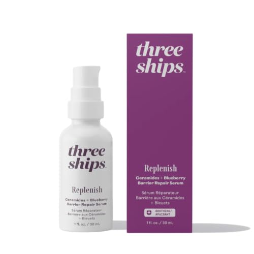 Replenish Ceramides Blueberry Barrier Repair Serum - Hydrating Face Treatment