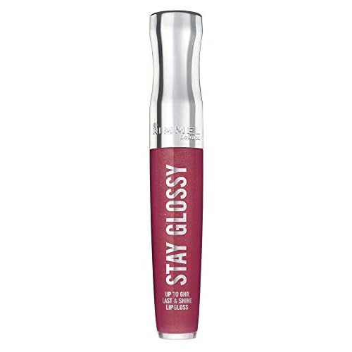 Rimmel Stay Glossy Lip Gloss Bundle with 340 Captivate Me! and 200 Tainted Love, .18oz Each