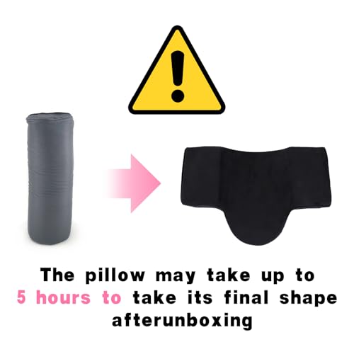 Beauty Salon Lashing Pillow,Comfortable Velvet Memory Foam Eyelash Extension Pillow,Ergonomic Neck Pillow,Protect The Neck When Used for Lash Extension Grafting Make Up