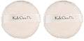 Makeup Face Powder Puffs with Case - Reusable Soft Dusting Tools, 2 Count
