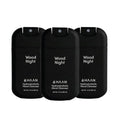 HAAN Hydrating Hand Cleansing Spray - Hydrating Cleansers for Fresh Hands - Moisturizes and Refreshes - Travel Size - Wood Night - 3 pc