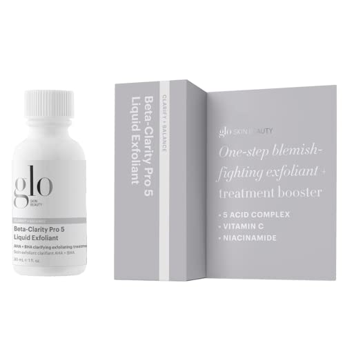 Glo Skin Beauty Beta-Clarity Pro 5% AHA BHA Liquid Exfoliant 1 oz - Clarifying & Brightening