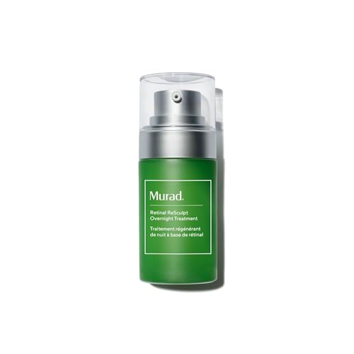 Murad Retinal ReSculpt Overnight Treatment - Advanced Face and Neck Serum with Encapsulated Retinal, Kangaroo Paw, Olive, & Oat Smooths Deep Wrinkles and Crepey Skin, & Lifts Sagging Skin