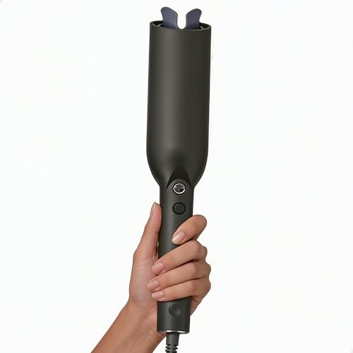 Atelier Lisa Qualite Automatic Curling Iron with Long Barrel - Beach Wave & Ringlet Styling, 1 1/4 Inch