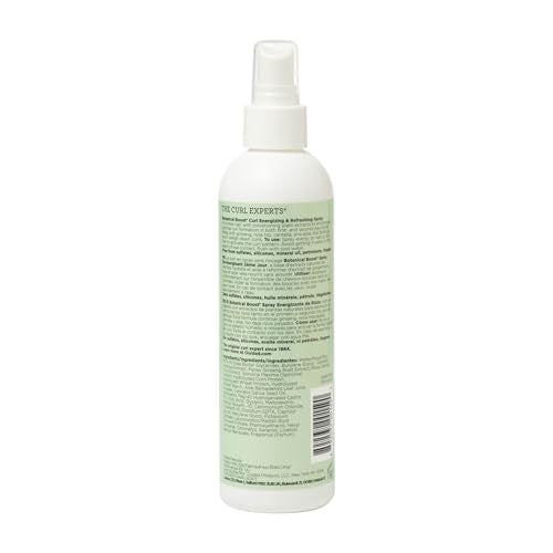 8.5 Oz Curl Refresh Spray for Curly Hair - Lightweight No-Residue Hydrating Mist with Botanical Extracts