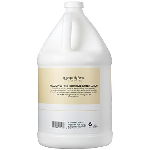 Unscented 1 Gallon Vegan Body Lotion Refill Pack of 2 for Dry & Sensitive Skin