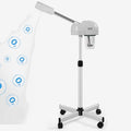 White Professional Ozone Facial Steamer with Touch Control - Skin Spa Equipment