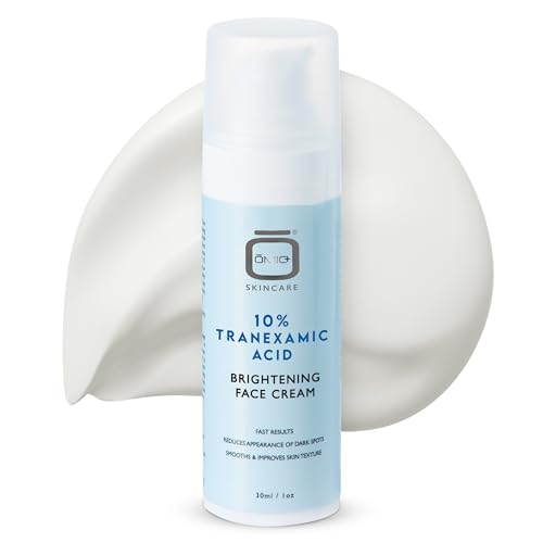 OMIC 10% Tranexamic Acid Cream ? 1 fl oz / 30ml ? Skin Brightening Cream, Reduce Appearance of Dark Spots, Skin Moisturizer, Even Skin Tone with Coconut Oil & Vitamin E