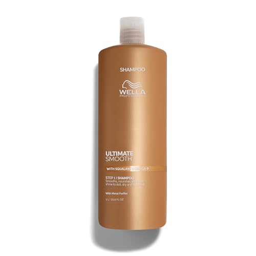 Wella Professionals Ultimate Smooth Shampoo 33.8 Fl Oz - Detox & Frizz Control