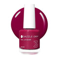 Dazzle Dry Raspberry Rush Nail Lacquer - Long-Lasting, Quick-Drying Polish