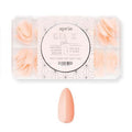 Apres Neutrals Gel-X Chloe Box Of Nail Tips, 11 Sizes 00-9, Soft Gel Tip Box (150pcs) (Natural Almond Medium, 150)
