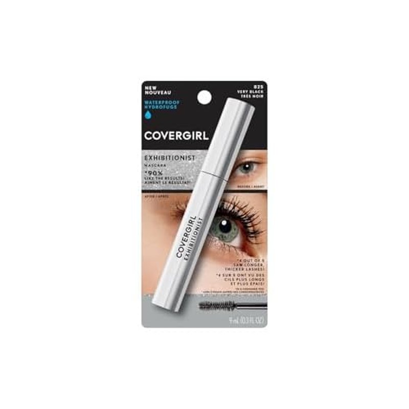 COVERGIRL Eye Enhancer Exhibitionist Mascara 825 Very Black 0.3 fl oz (Packaging May Vary)