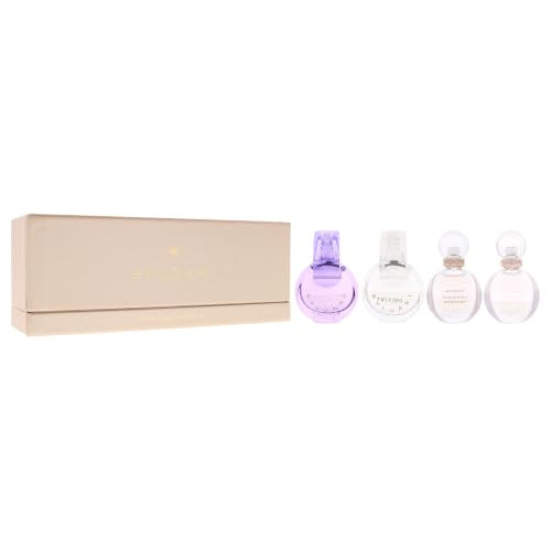 Bvlgari Collection Women’s 4-Piece Mini Gift Set - Floral EDT Sprays