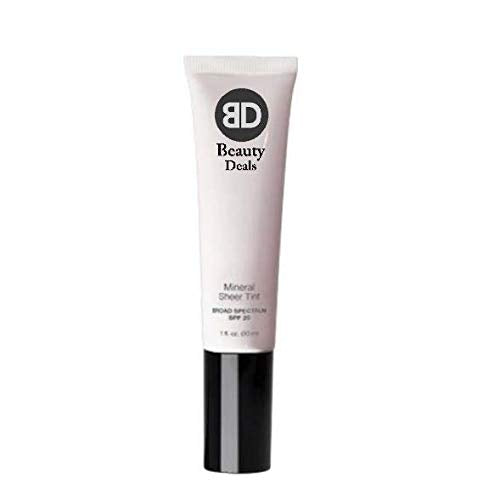Mineral Sheer Tint SPF 20 Tinted Moisturizer Sun Glow - Lightweight Skin Protecting Cream