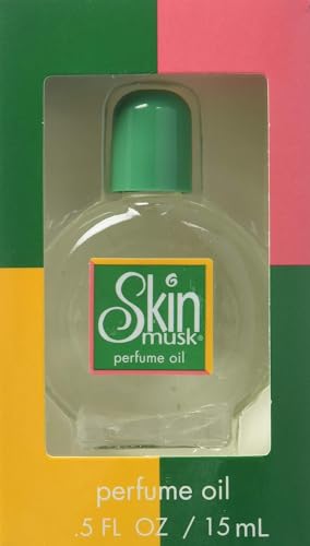 Fresh Perfume Oil 0.5oz Pack of 2 - Warm Musk Fragrance, Travel Size