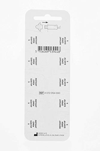 Open Ear-Tip for Hearing Aids - Small Size, 10 Pack