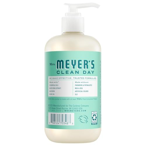 Peony Blossom Hand Soap - Mrs. Meyer’s Spring Scent Variety Pack, 12.5 Fl Oz, Pack of 3