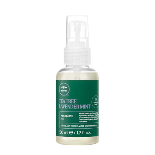 Nourishing Hair Oil for Coarse & Curly Hair - Lavender Mint Treatment, 1.7 fl oz