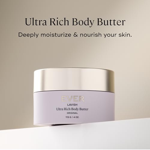 Ultra Rich Body Butter with Vitamin E for Hydration & Firmness - 4 oz