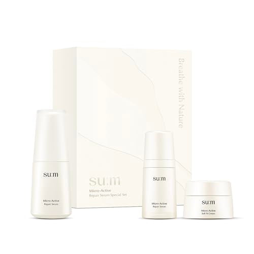 Micro-Active Repair Serum Set - Hydrating & Calming Korean Skincare for Sensitive Skin