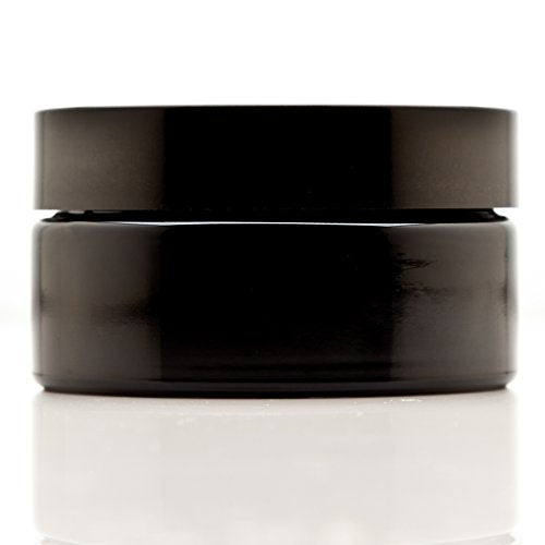 Infinity Jars 200 Ml (6.76 fl OZ) Glass Lotion Container with Lid, Refillable UV Cosmetic Jar for Creams, DIY, Travel, Body Butter | Small Wide Mouth Empty Lotion Jar, Airtight Cosmetic Container
