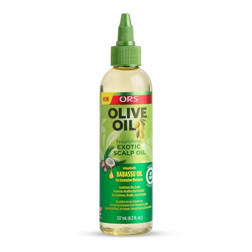 ORS Olive Oil Fortifying Crme & Exotic Scalp Oil - Unisex, All Hair Types, Coconut Scent